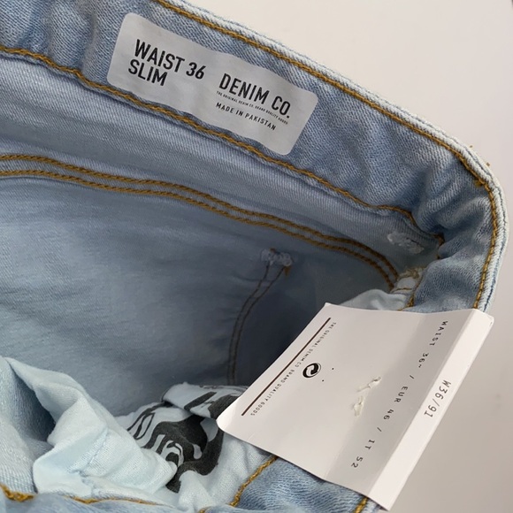 Denim&Co. light blue shorts, Size 36 waist, NWT - Picture 6 of 6